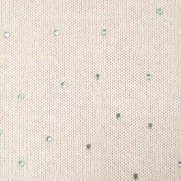 Light Pink 3/4 Sleeve Lightweight Sweater - Picture 4 of 6